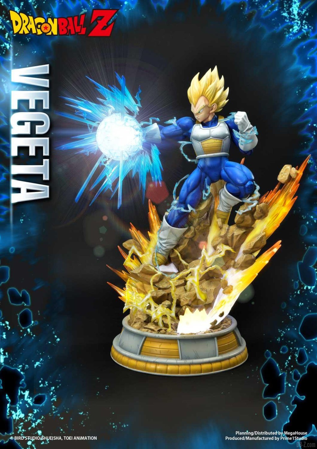 Statue Mega Premium Masterline Dragon Ball Z Super Saiyan Vegeta 31