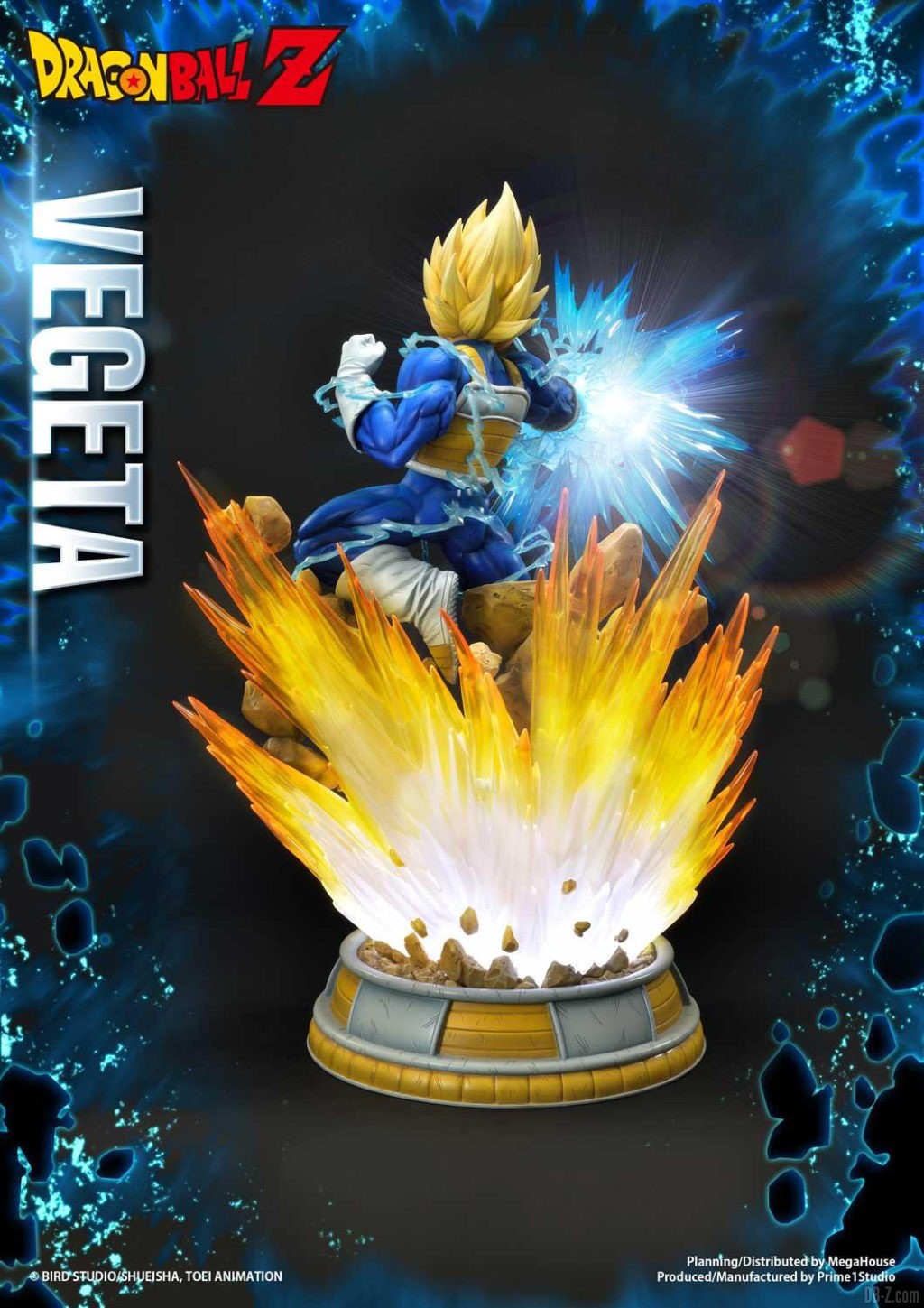 Statue Mega Premium Masterline Dragon Ball Z Super Saiyan Vegeta 33