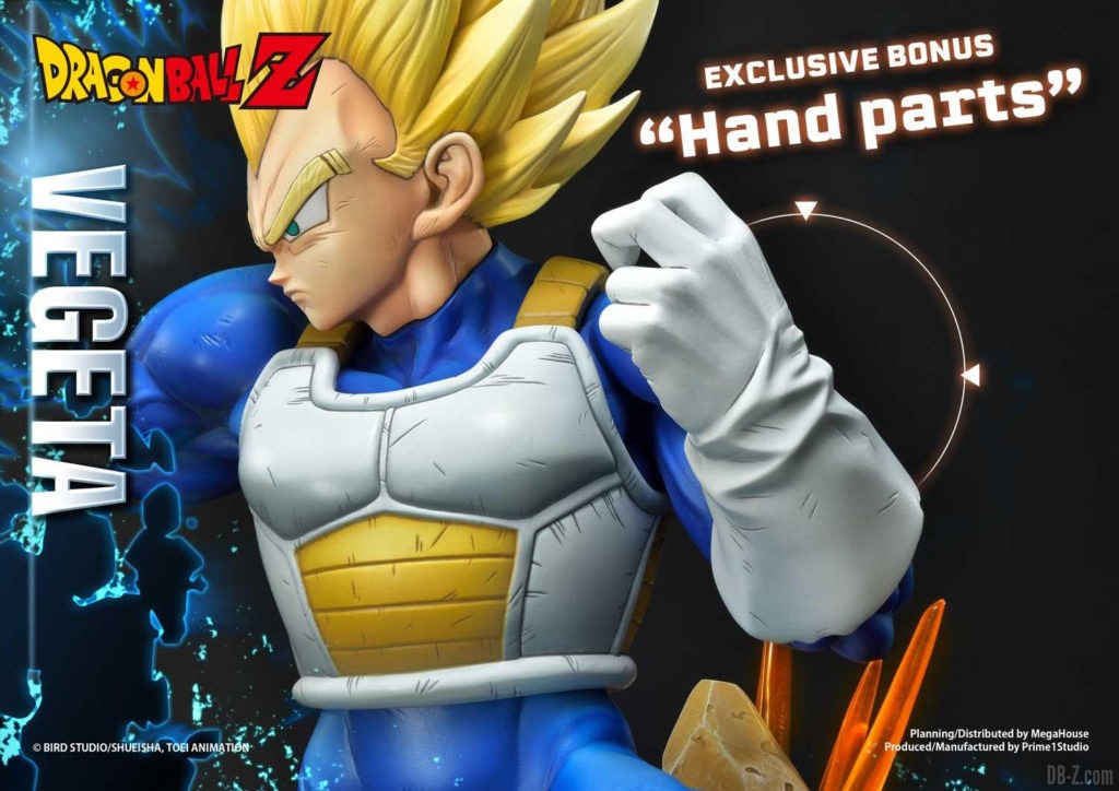 Statue Mega Premium Masterline Dragon Ball Z Super Saiyan Vegeta 74