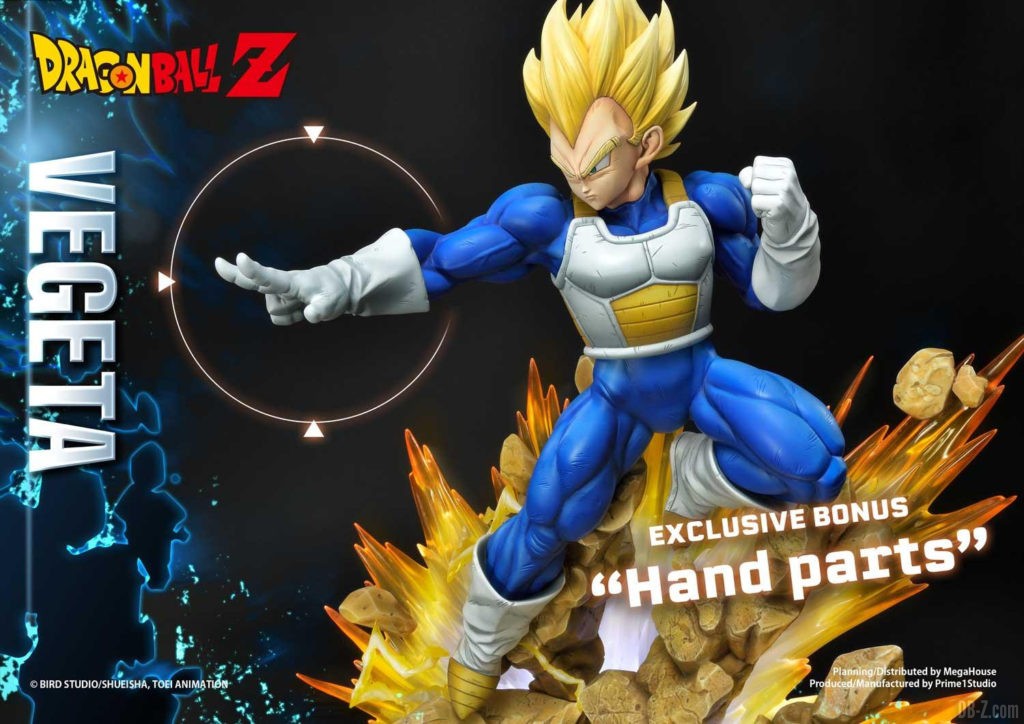 Statue Mega Premium Masterline Dragon Ball Z Super Saiyan Vegeta 75