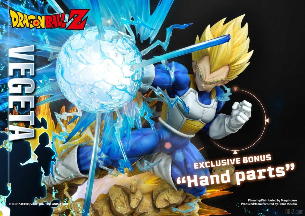Statue Mega Premium Masterline Dragon Ball Z Super Saiyan Vegeta 76