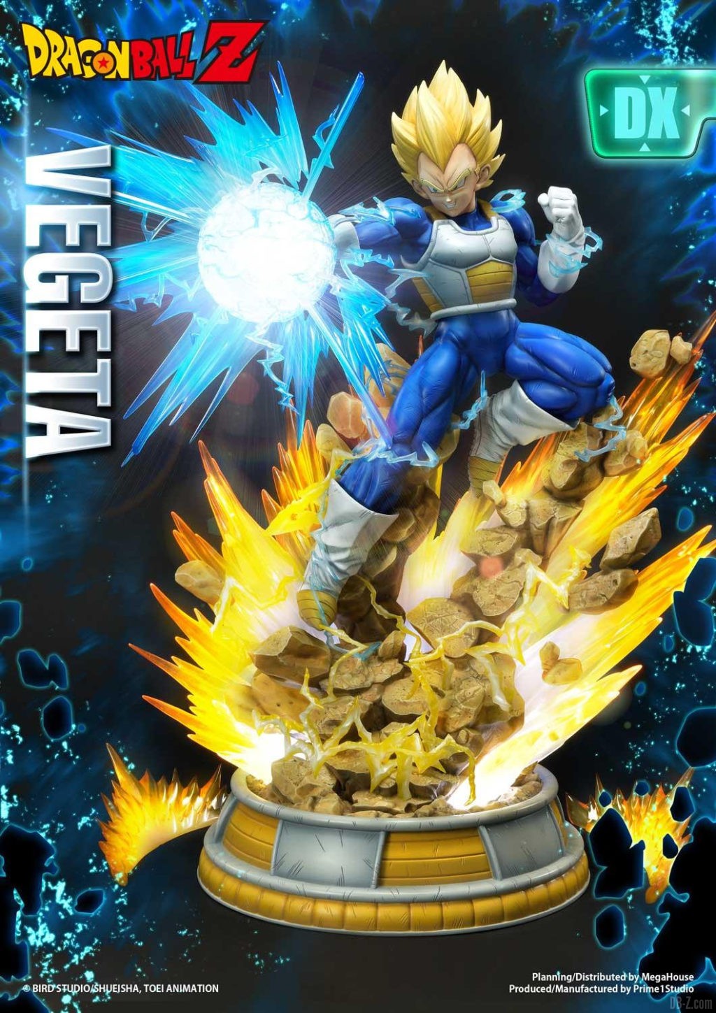 Statue Mega Premium Masterline Dragon Ball Z Super Saiyan Vegeta DX 03