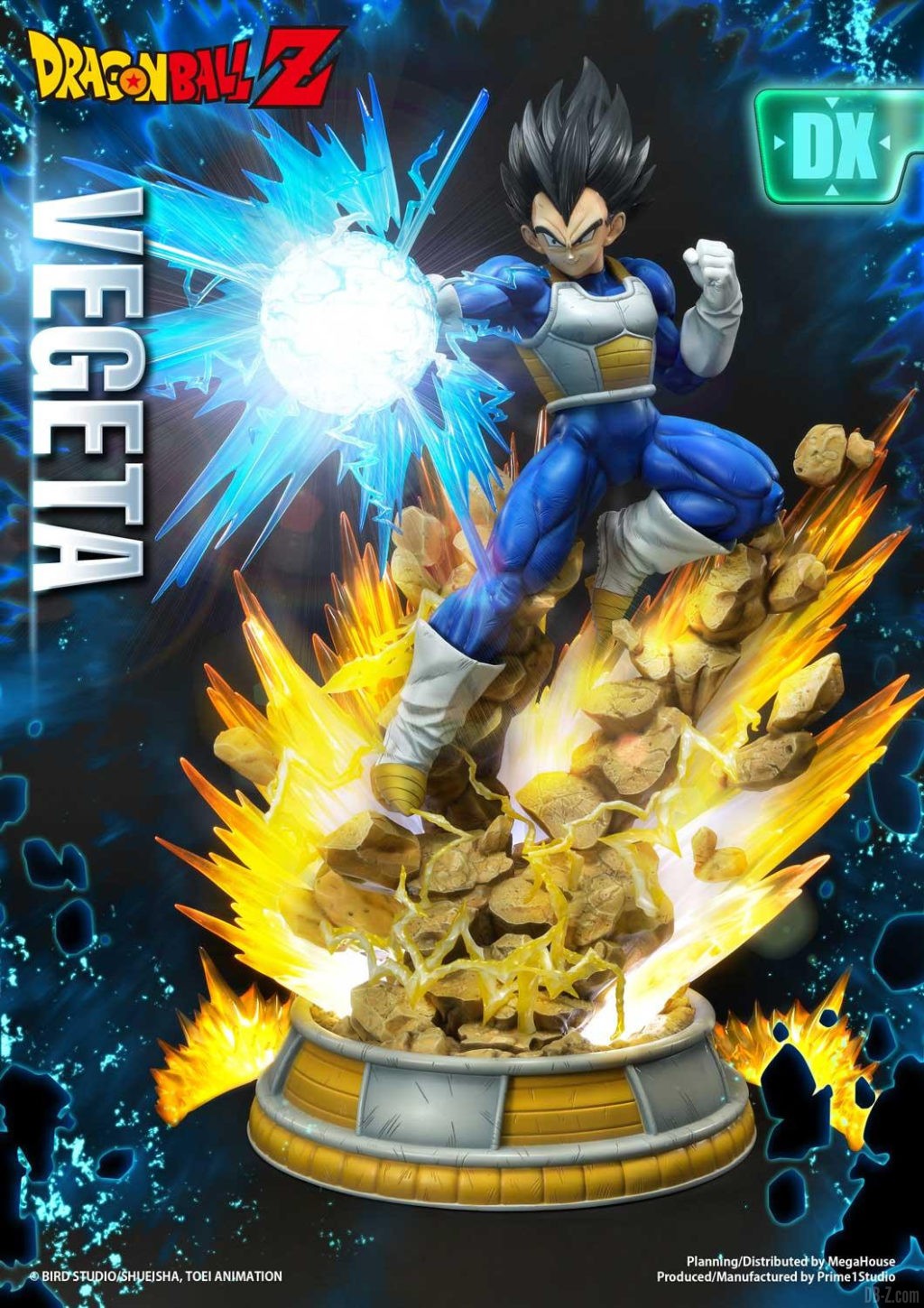 Statue Mega Premium Masterline Dragon Ball Z Super Saiyan Vegeta DX 04