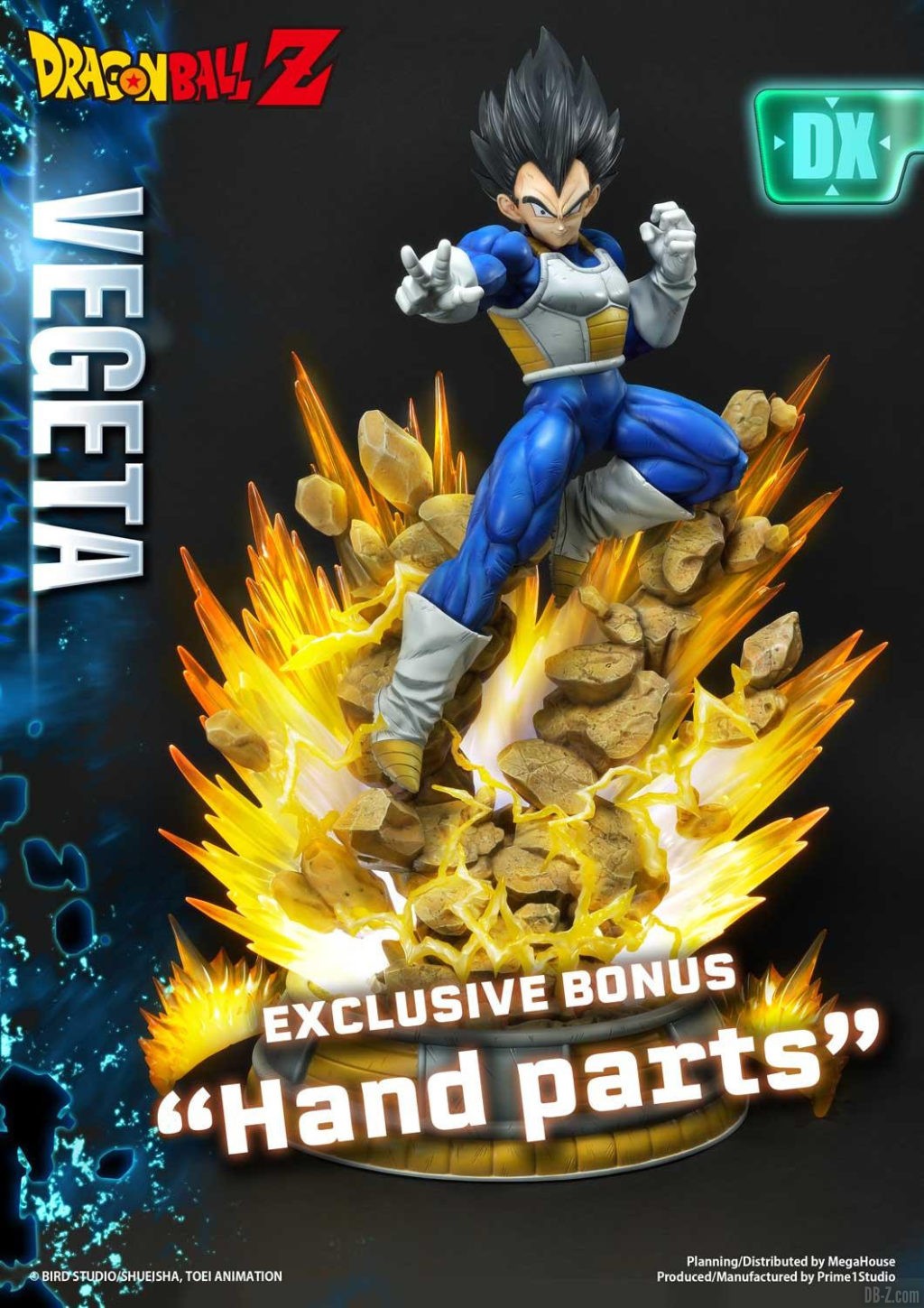 Statue Mega Premium Masterline Dragon Ball Z Super Saiyan Vegeta DX 104