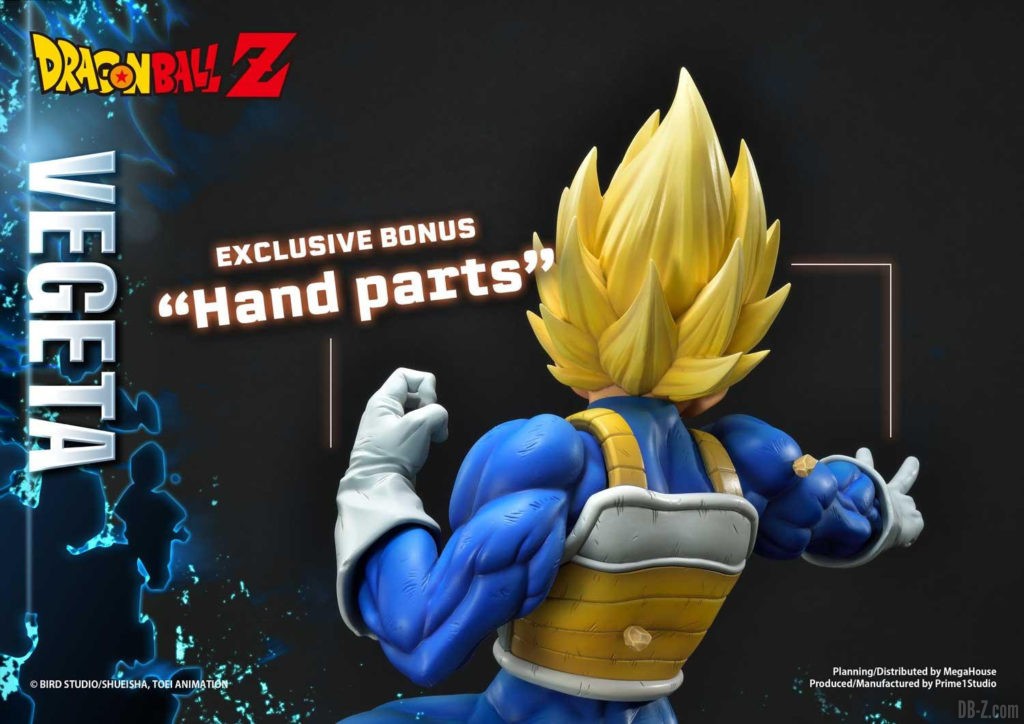 Statue Mega Premium Masterline Dragon Ball Z Super Saiyan Vegeta DX 113