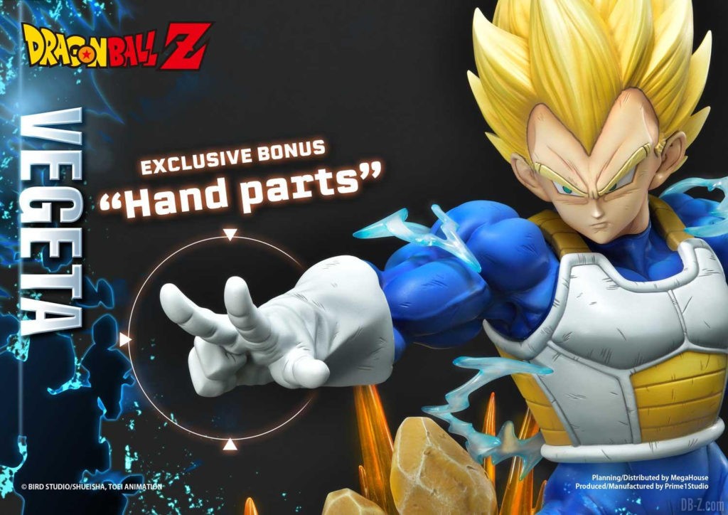 Statue Mega Premium Masterline Dragon Ball Z Super Saiyan Vegeta DX 114