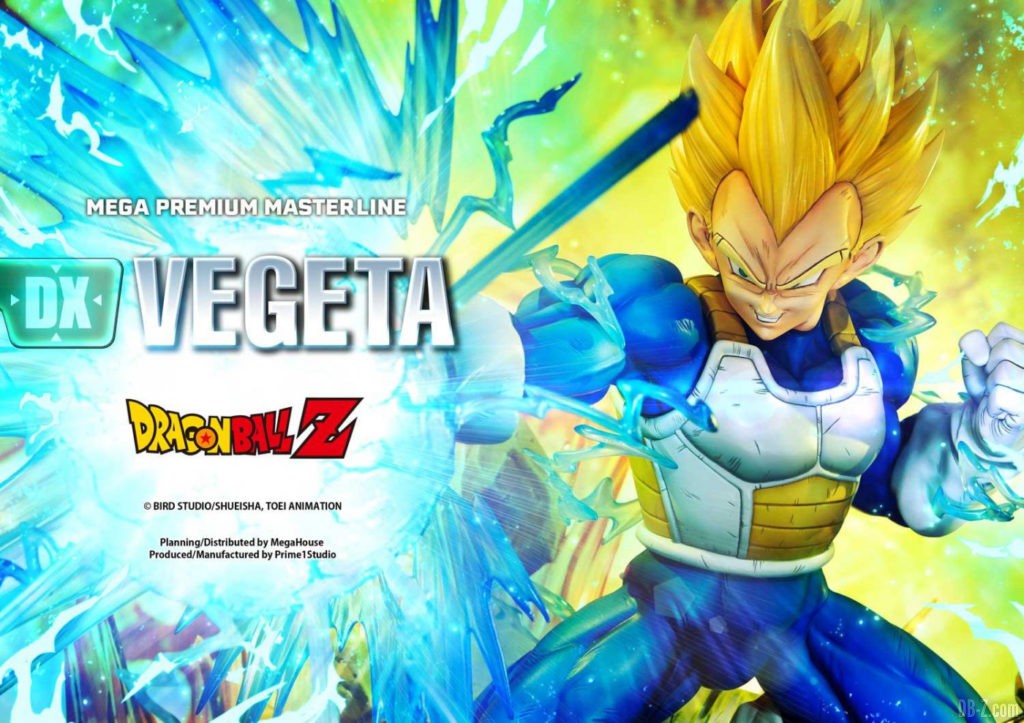 Statue Mega Premium Masterline Dragon Ball Z Super Saiyan Vegeta DX 13
