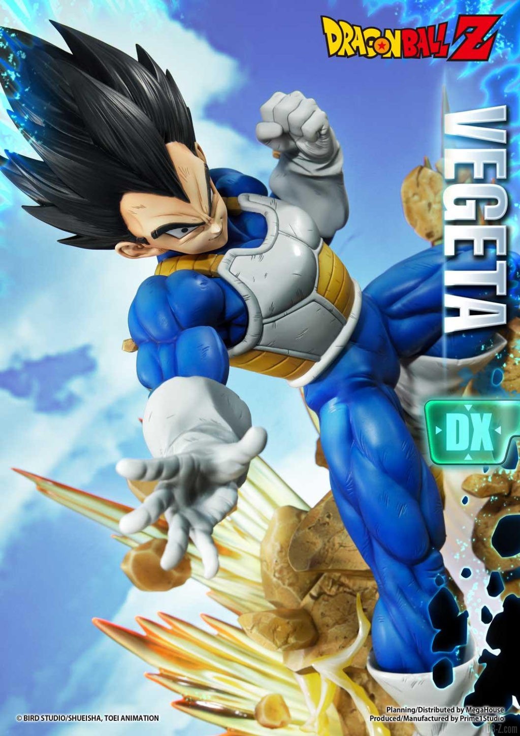 Statue Mega Premium Masterline Dragon Ball Z Super Saiyan Vegeta DX 14