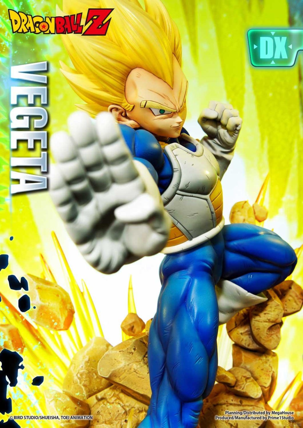 Statue Mega Premium Masterline Dragon Ball Z Super Saiyan Vegeta DX 17