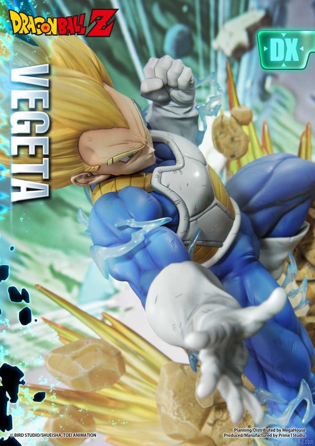 Statue Mega Premium Masterline Dragon Ball Z Super Saiyan Vegeta DX 19
