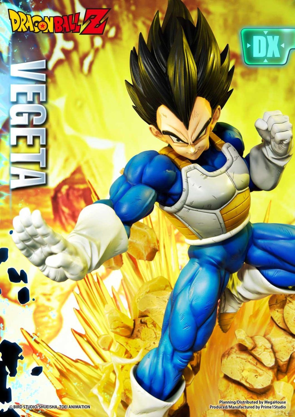 Statue Mega Premium Masterline Dragon Ball Z Super Saiyan Vegeta DX 20