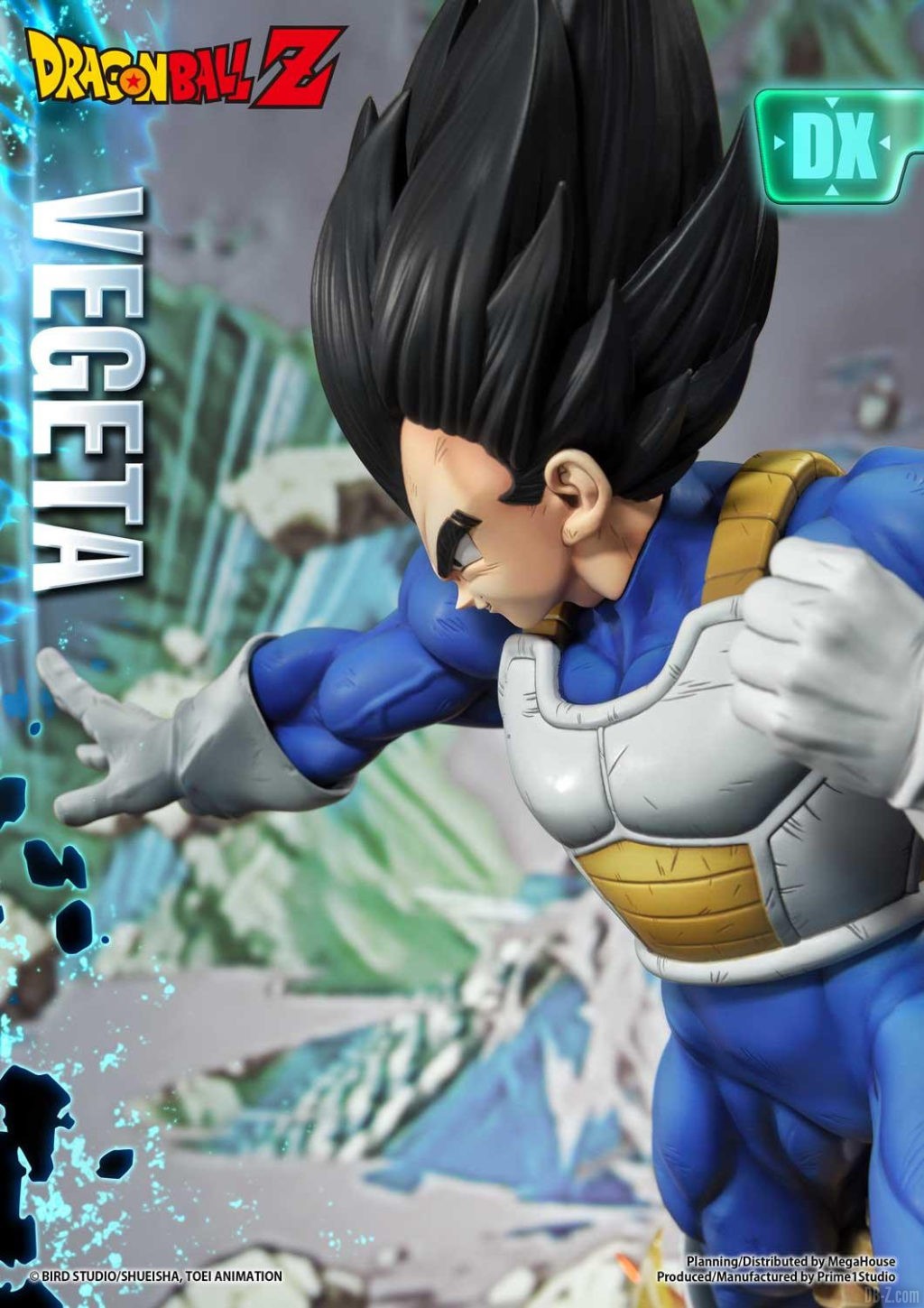 Statue Mega Premium Masterline Dragon Ball Z Super Saiyan Vegeta DX 21