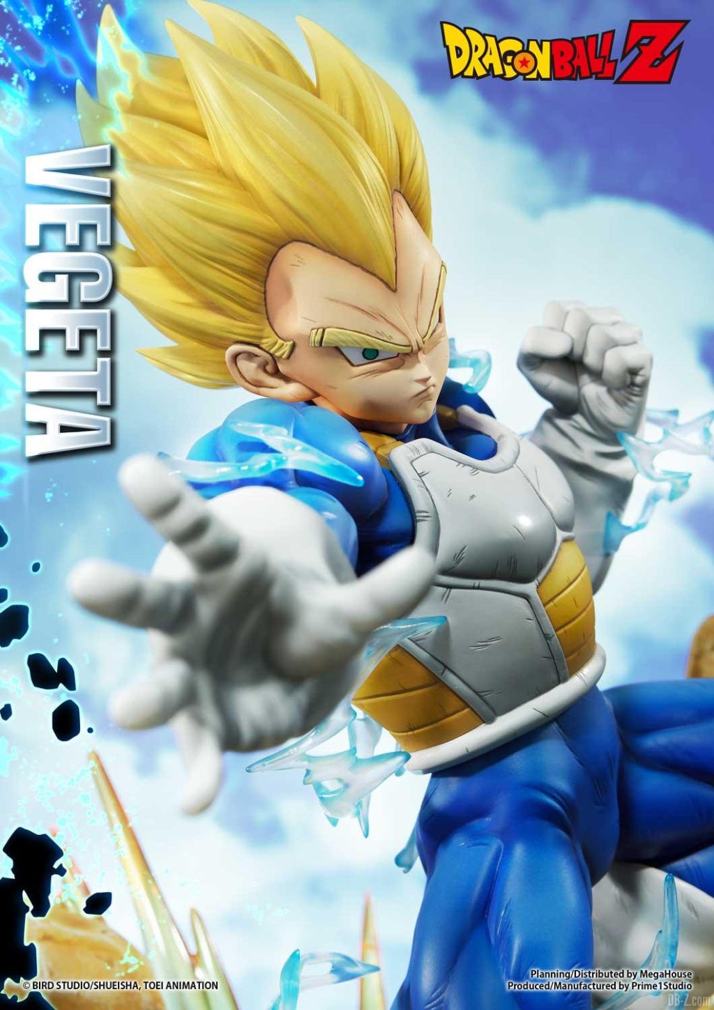 Statue Mega Premium Masterline Dragon Ball Z Super Saiyan Vegeta DX 25