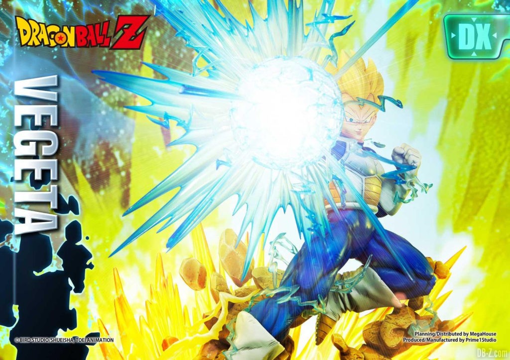 Statue Mega Premium Masterline Dragon Ball Z Super Saiyan Vegeta DX 29