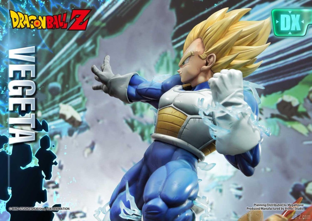 Statue Mega Premium Masterline Dragon Ball Z Super Saiyan Vegeta DX 31