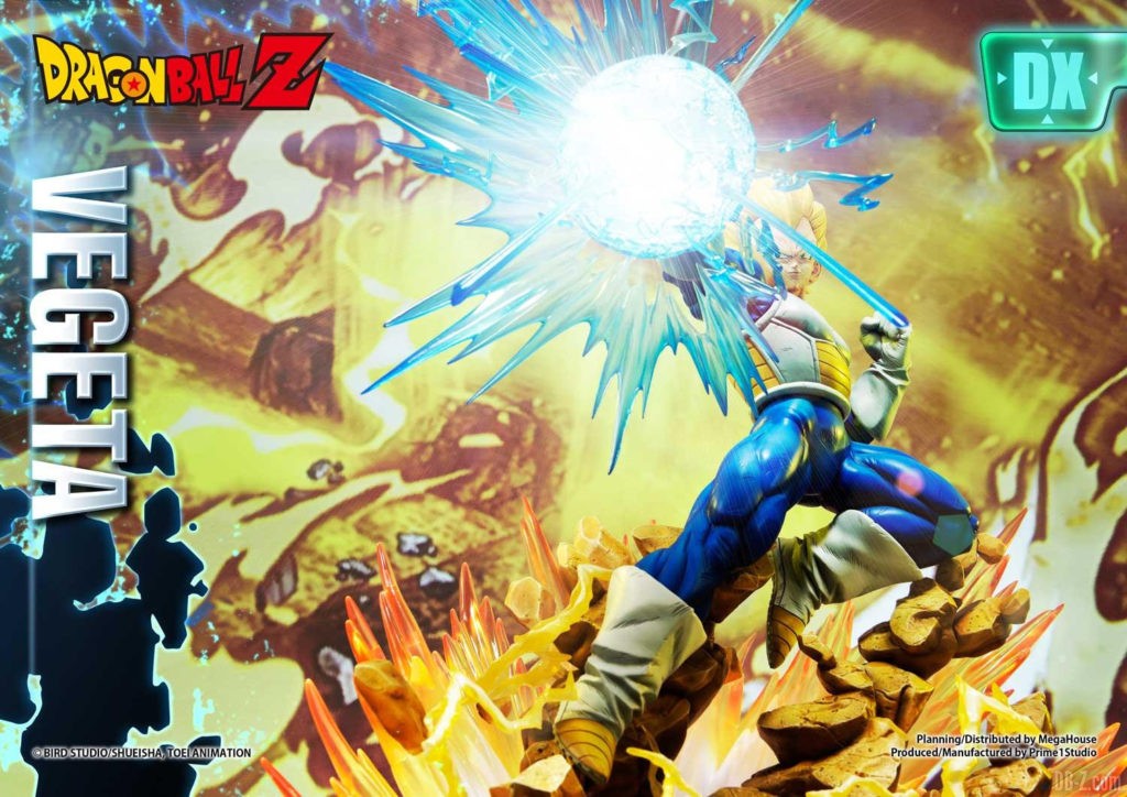 Statue Mega Premium Masterline Dragon Ball Z Super Saiyan Vegeta DX 33