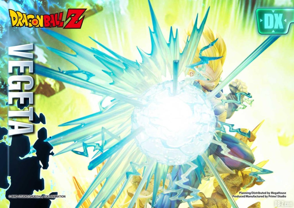 Statue Mega Premium Masterline Dragon Ball Z Super Saiyan Vegeta DX 34