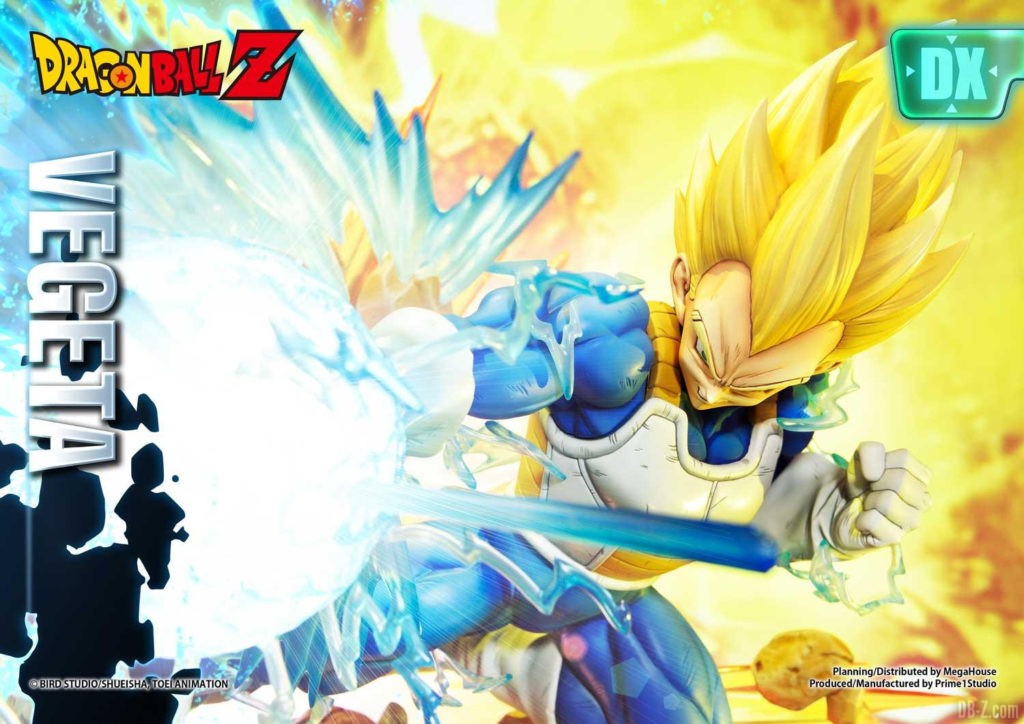 Statue Mega Premium Masterline Dragon Ball Z Super Saiyan Vegeta DX 35