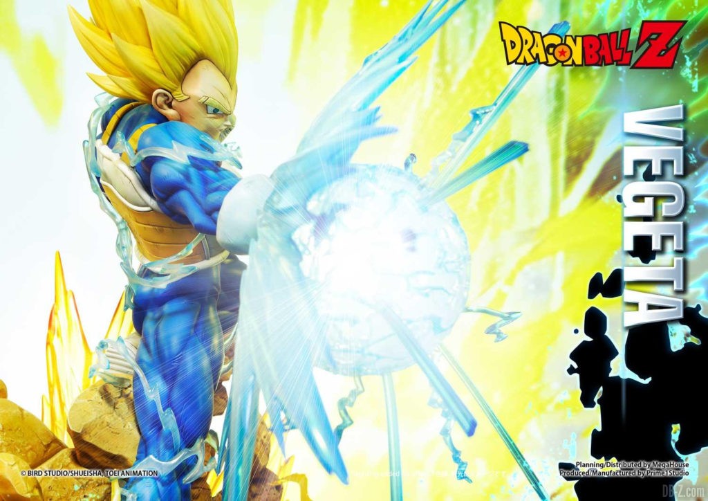 Statue Mega Premium Masterline Dragon Ball Z Super Saiyan Vegeta DX 38