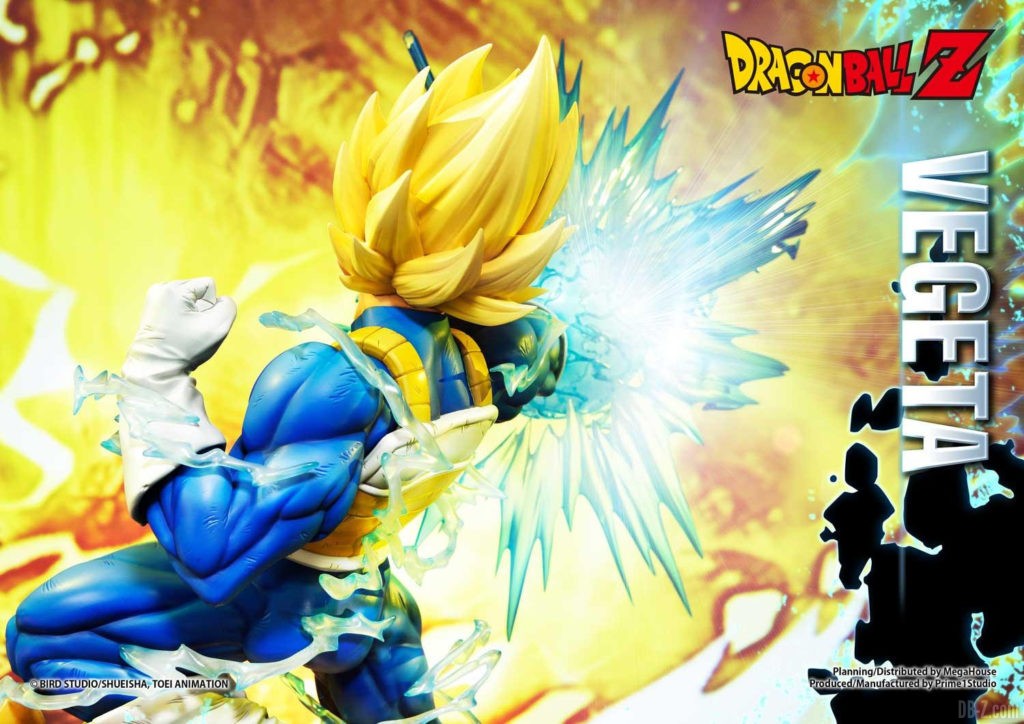 Statue Mega Premium Masterline Dragon Ball Z Super Saiyan Vegeta DX 39