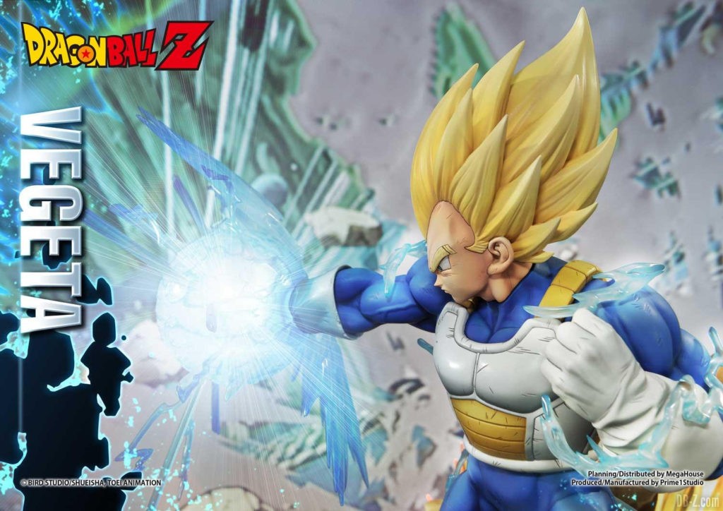 Statue Mega Premium Masterline Dragon Ball Z Super Saiyan Vegeta DX 40
