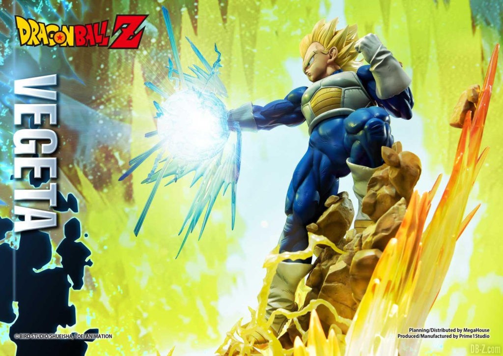 Statue Mega Premium Masterline Dragon Ball Z Super Saiyan Vegeta DX 46
