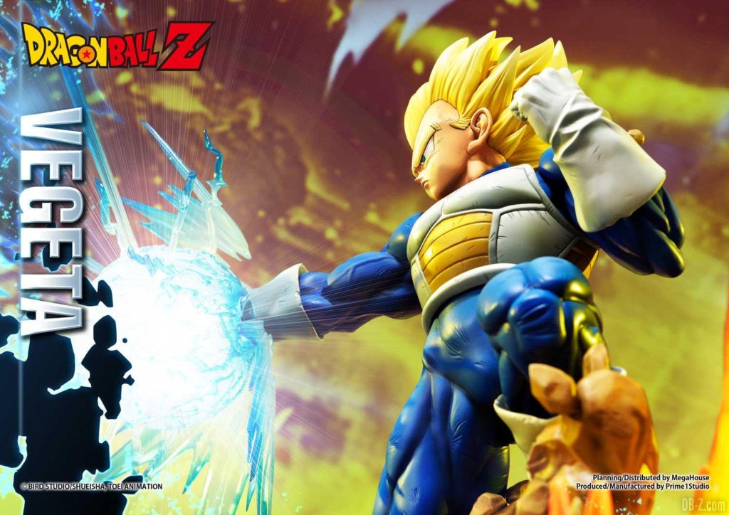 Statue Mega Premium Masterline Dragon Ball Z Super Saiyan Vegeta DX 47