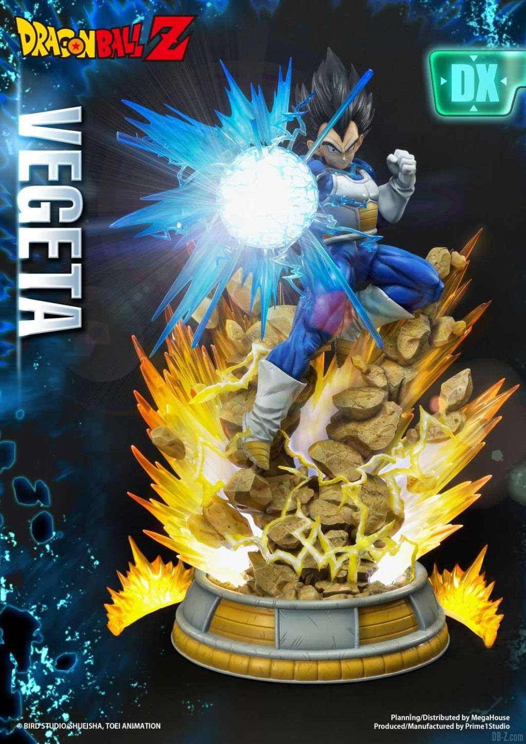 Statue Mega Premium Masterline Dragon Ball Z Super Saiyan Vegeta DX 50