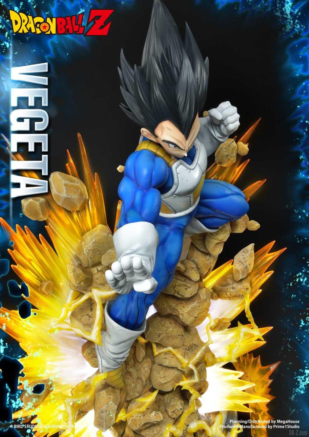 Statue Mega Premium Masterline Dragon Ball Z Super Saiyan Vegeta DX 52