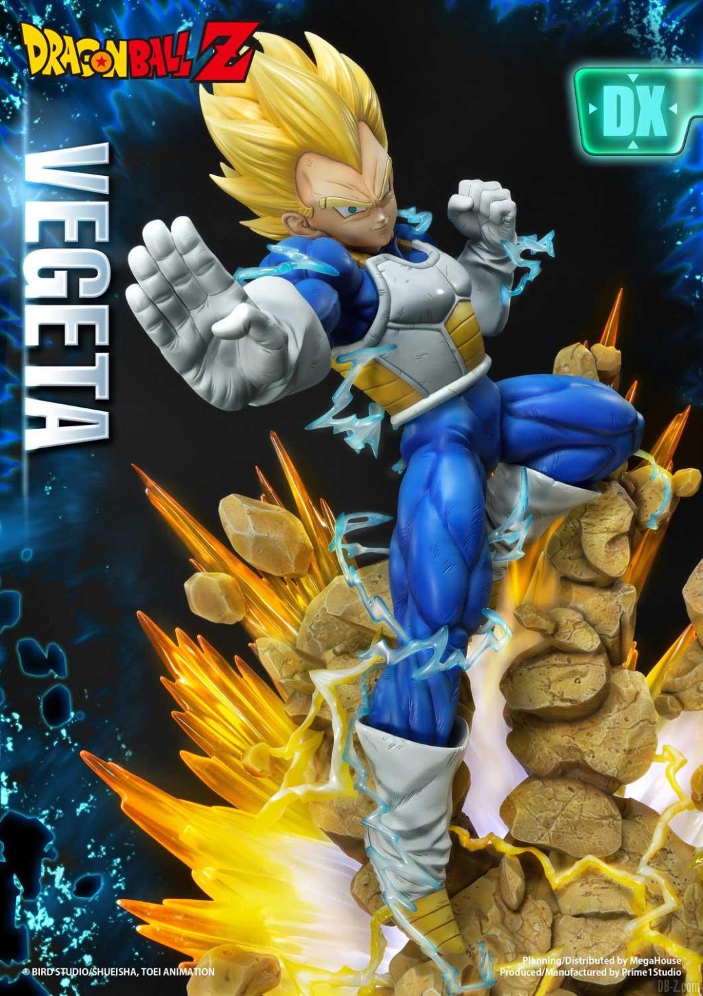 Statue Mega Premium Masterline Dragon Ball Z Super Saiyan Vegeta DX 53