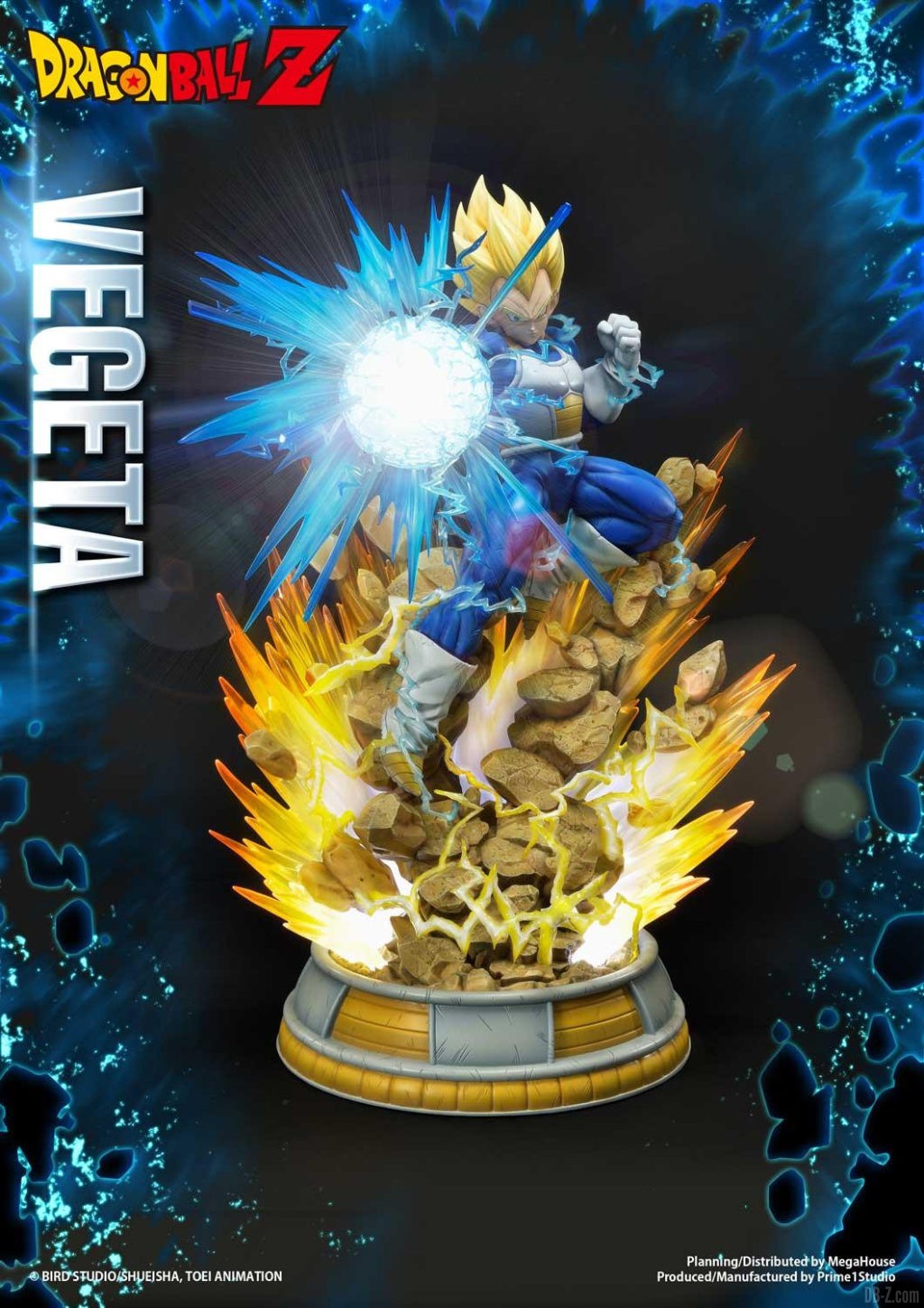 Statue Mega Premium Masterline Dragon Ball Z Super Saiyan Vegeta DX 54