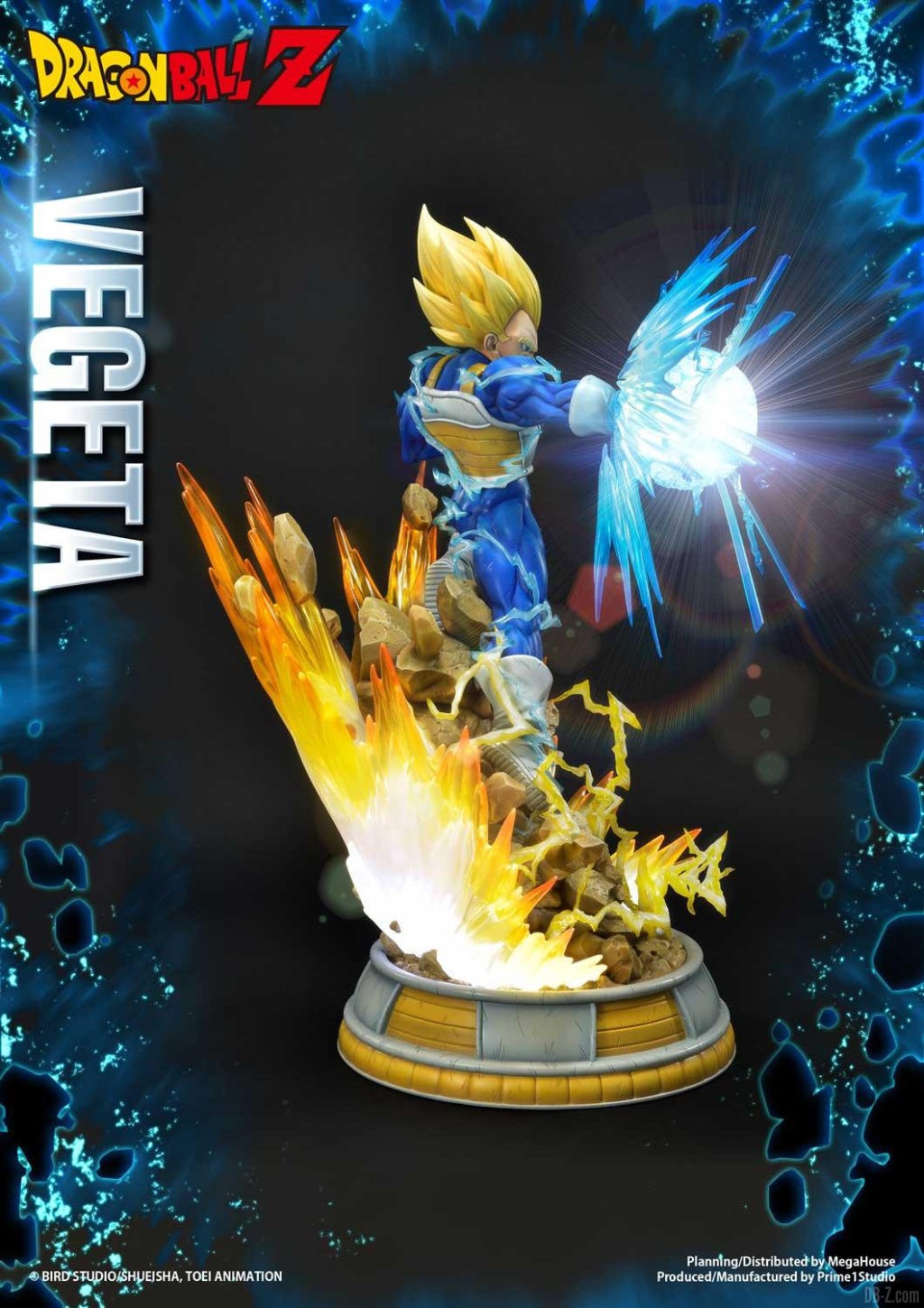 Statue Mega Premium Masterline Dragon Ball Z Super Saiyan Vegeta DX 56