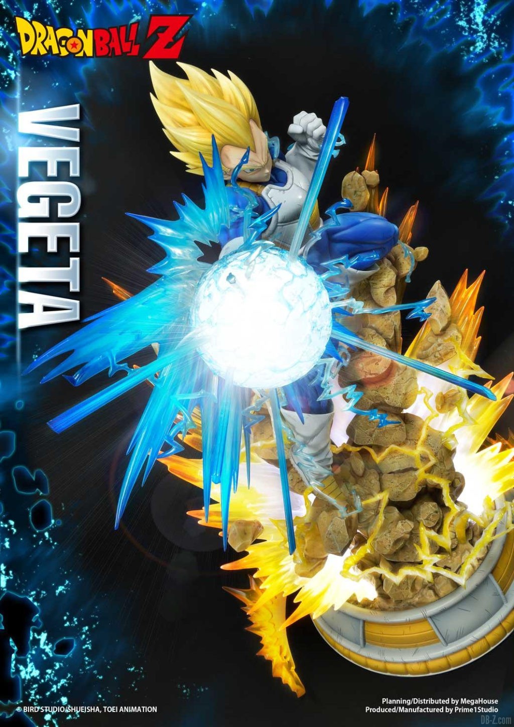 Statue Mega Premium Masterline Dragon Ball Z Super Saiyan Vegeta DX 66