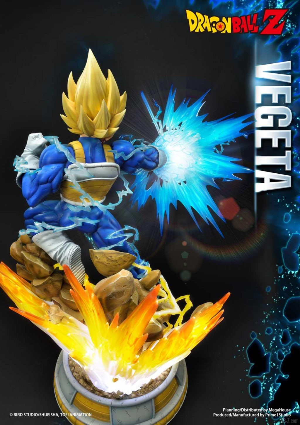 Statue Mega Premium Masterline Dragon Ball Z Super Saiyan Vegeta DX 68