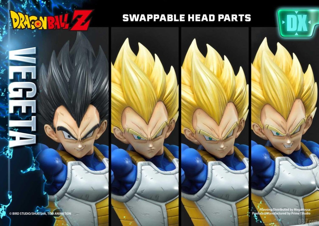 Statue Mega Premium Masterline Dragon Ball Z Super Saiyan Vegeta DX 74