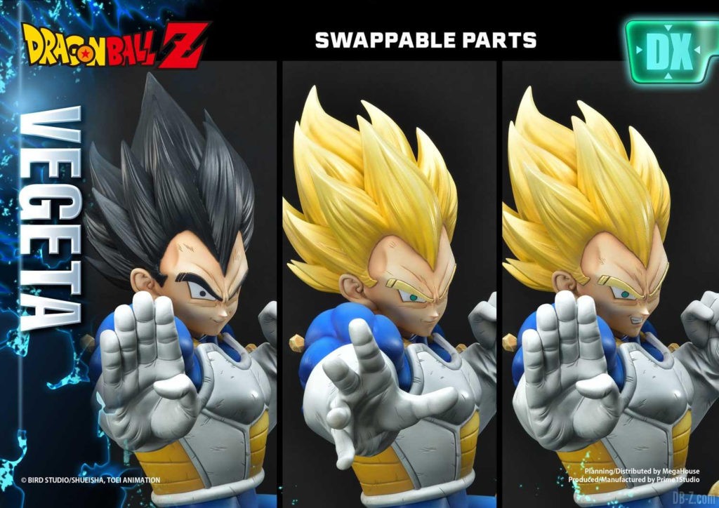 Statue Mega Premium Masterline Dragon Ball Z Super Saiyan Vegeta DX 75