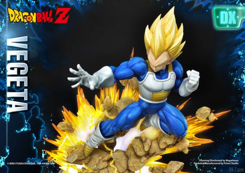 Statue Mega Premium Masterline Dragon Ball Z Super Saiyan Vegeta DX 77