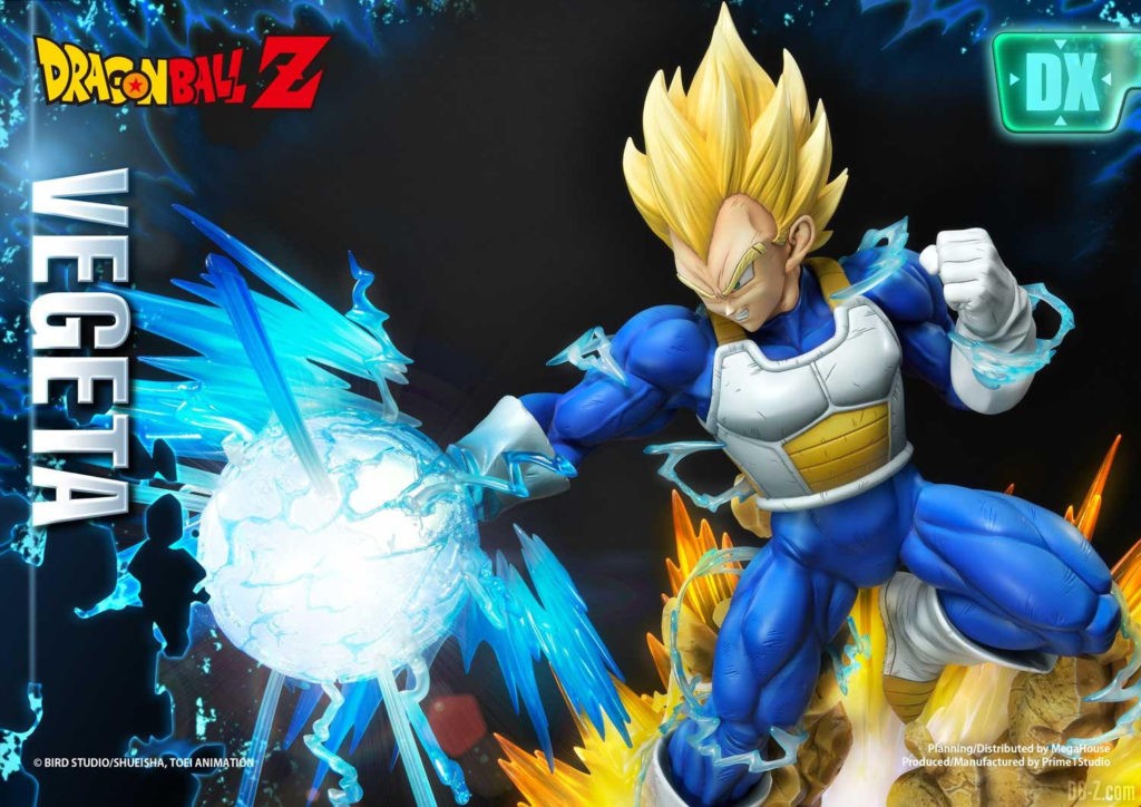 Statue Mega Premium Masterline Dragon Ball Z Super Saiyan Vegeta DX 78