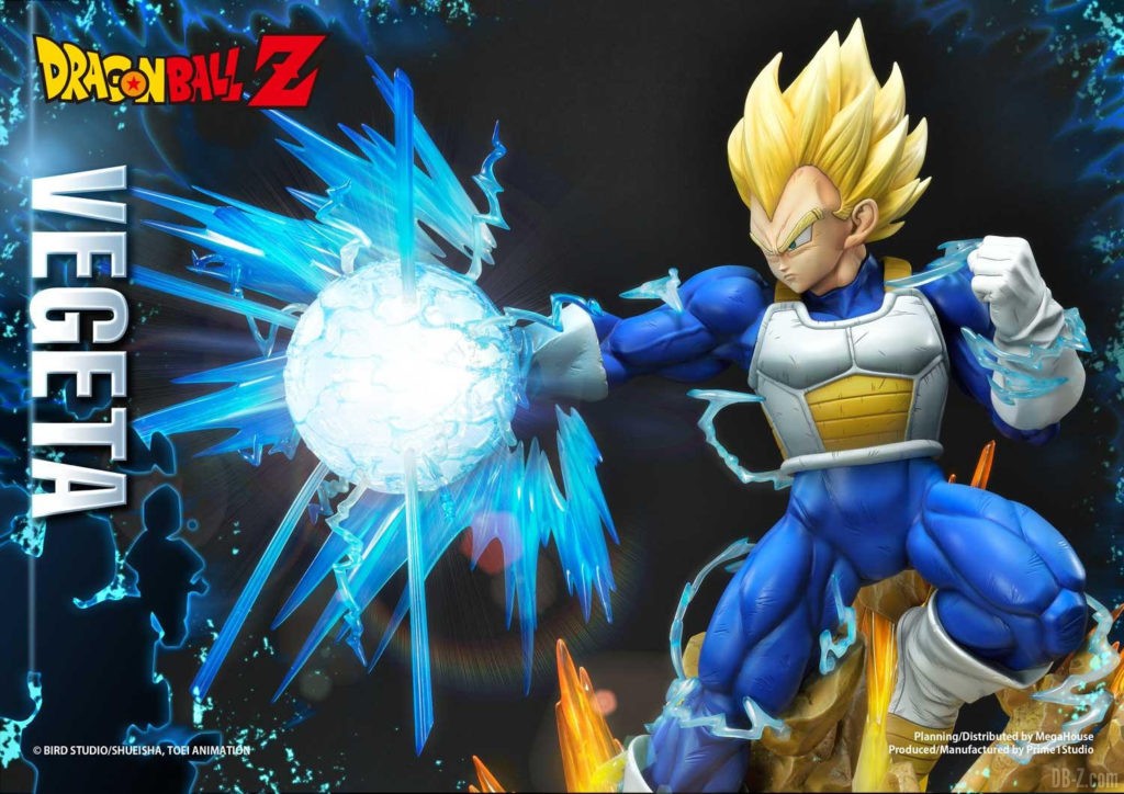 Statue Mega Premium Masterline Dragon Ball Z Super Saiyan Vegeta DX 79