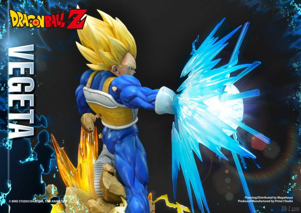Statue Mega Premium Masterline Dragon Ball Z Super Saiyan Vegeta DX 81