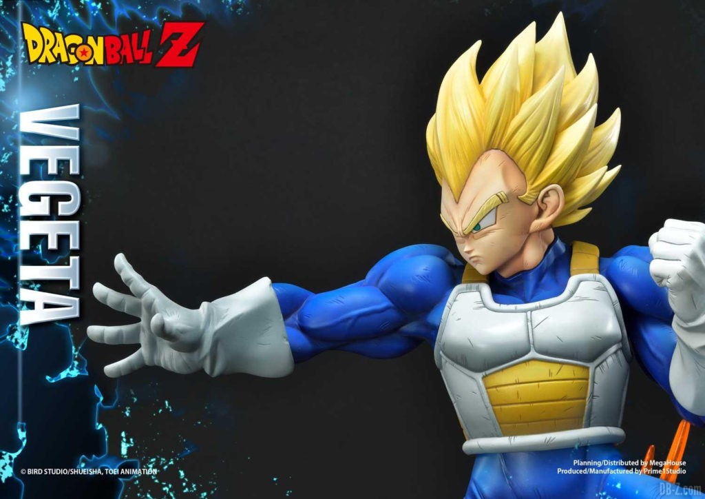 Statue Mega Premium Masterline Dragon Ball Z Super Saiyan Vegeta DX 87