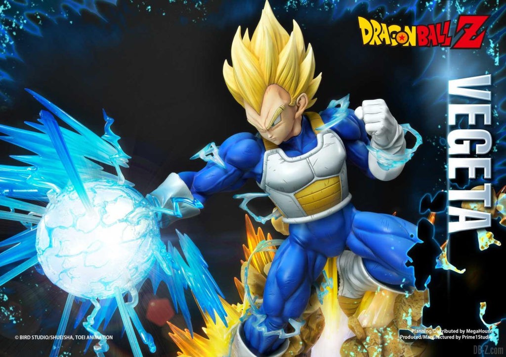 Statue Mega Premium Masterline Dragon Ball Z Super Saiyan Vegeta DX 92