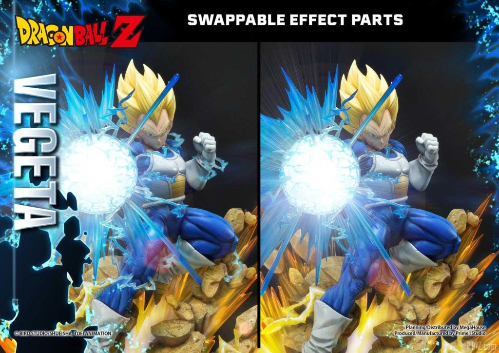 Statue Mega Premium Masterline Dragon Ball Z Super Saiyan Vegeta DX 94