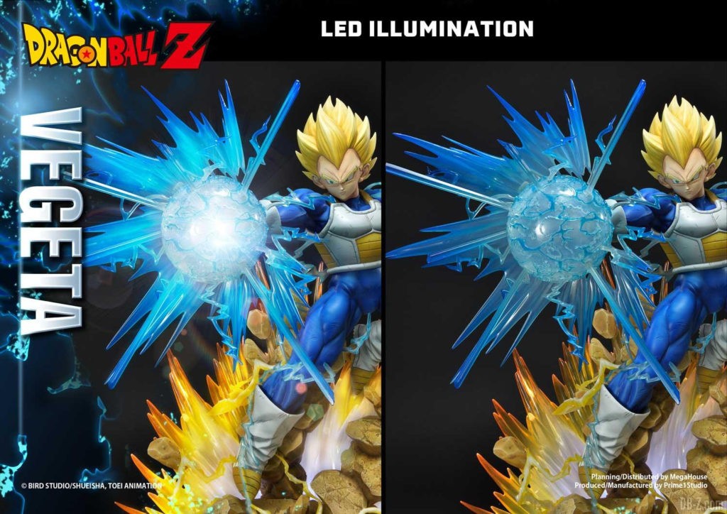 Statue Mega Premium Masterline Dragon Ball Z Super Saiyan Vegeta DX 97