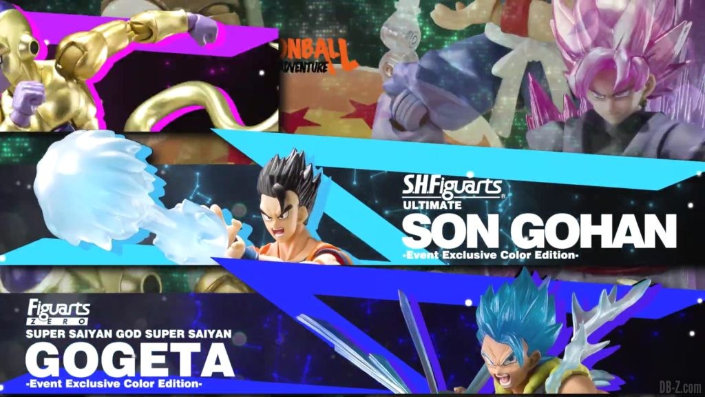 Tamashii Nations Event Exclusives 12 SHFiguarts Son Gohan et Gogeta SSGSS Event Exclusive Color Edition