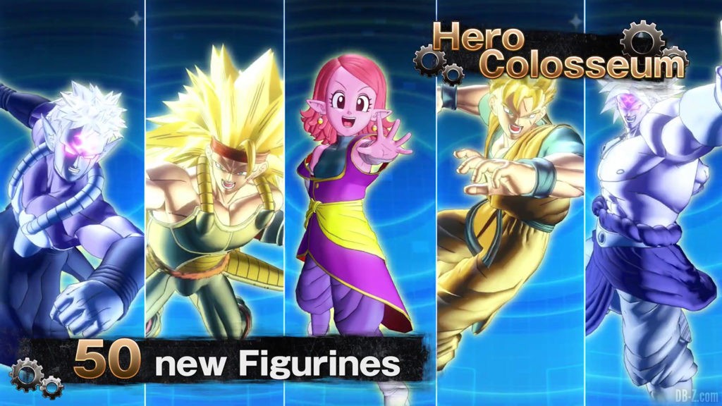 50 figurines Hero Colosseum