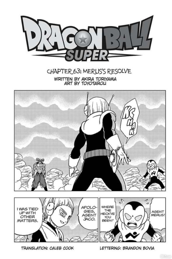 Dragon Ball Super Chapitre 63 complet