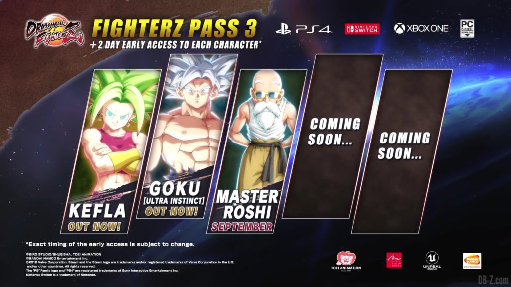 FighterZ Pass 3 Annonce Kame Sennin 1