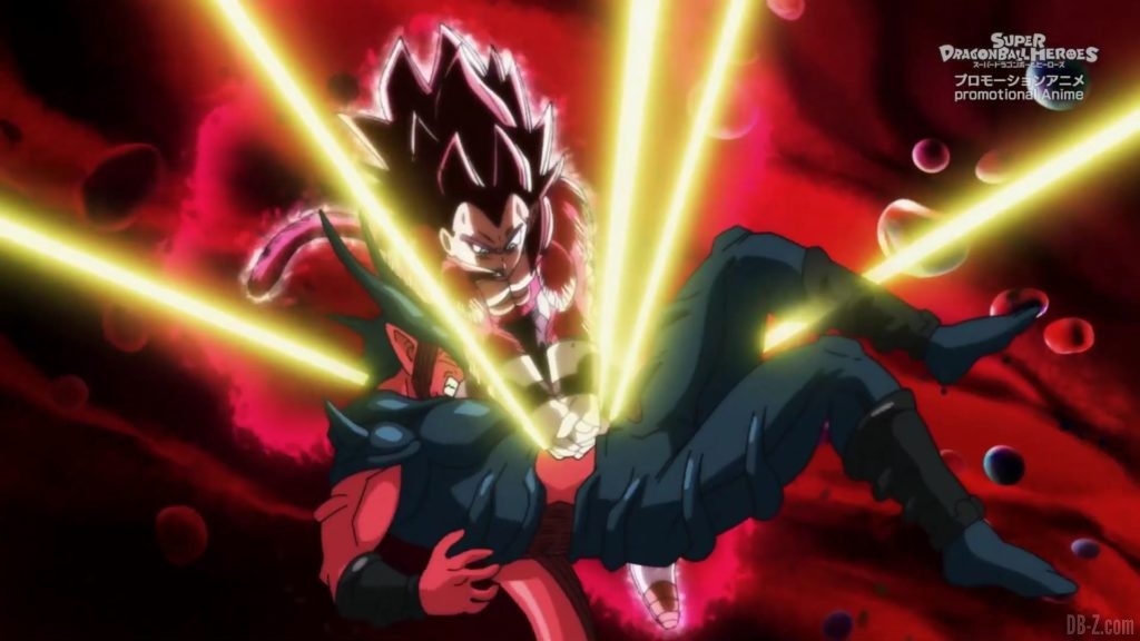 SDBH Big Bang Mission Episode 6 2020 08 27 Image 38 Super Full Power Saiyan 4 Goku et Vegeta