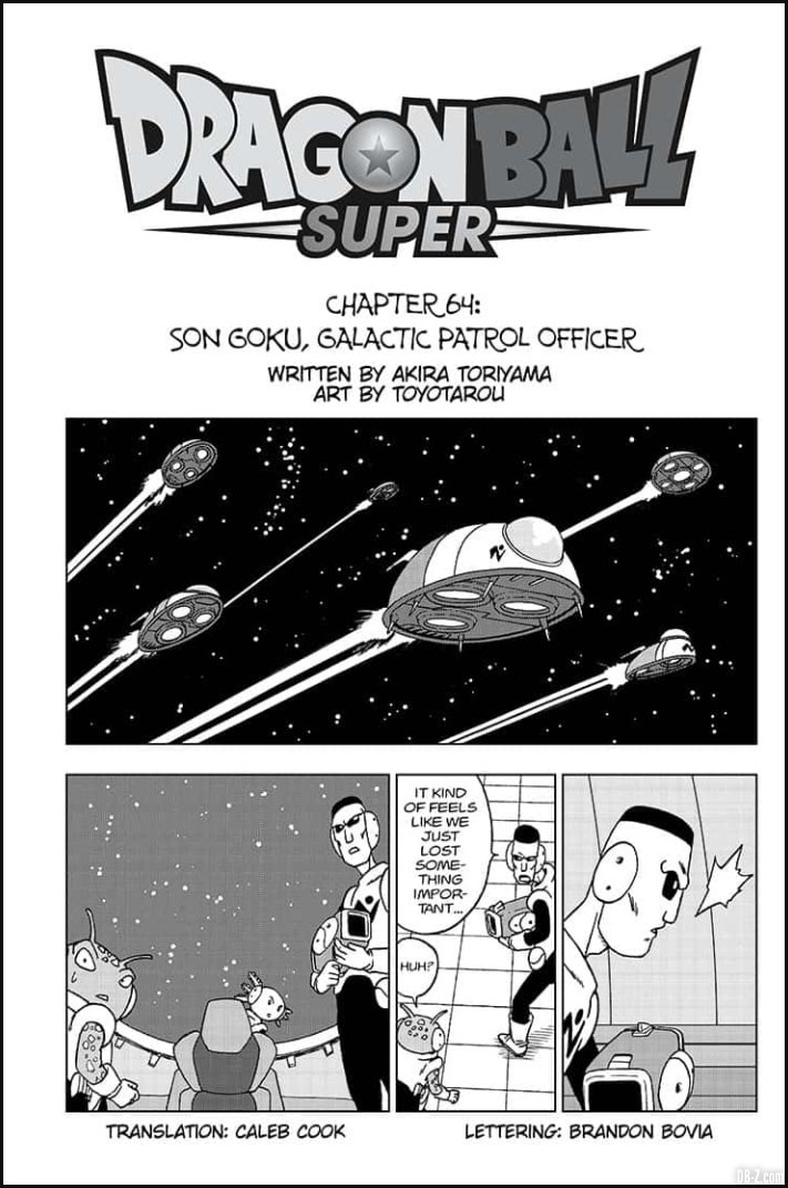 Dragon Ball Super Chapitre 64 complet